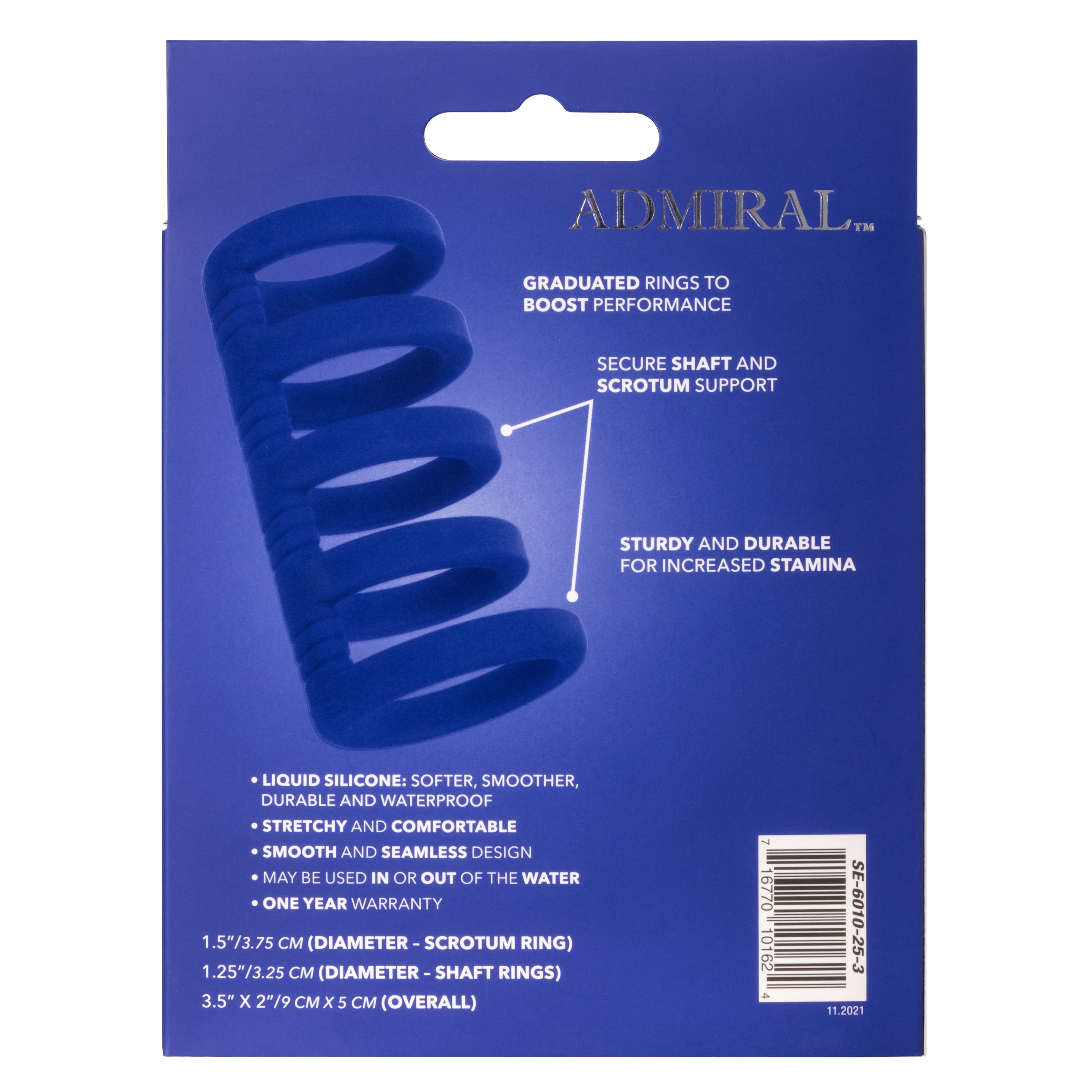 Admiral Xtreme Cock Cage - Blue-6