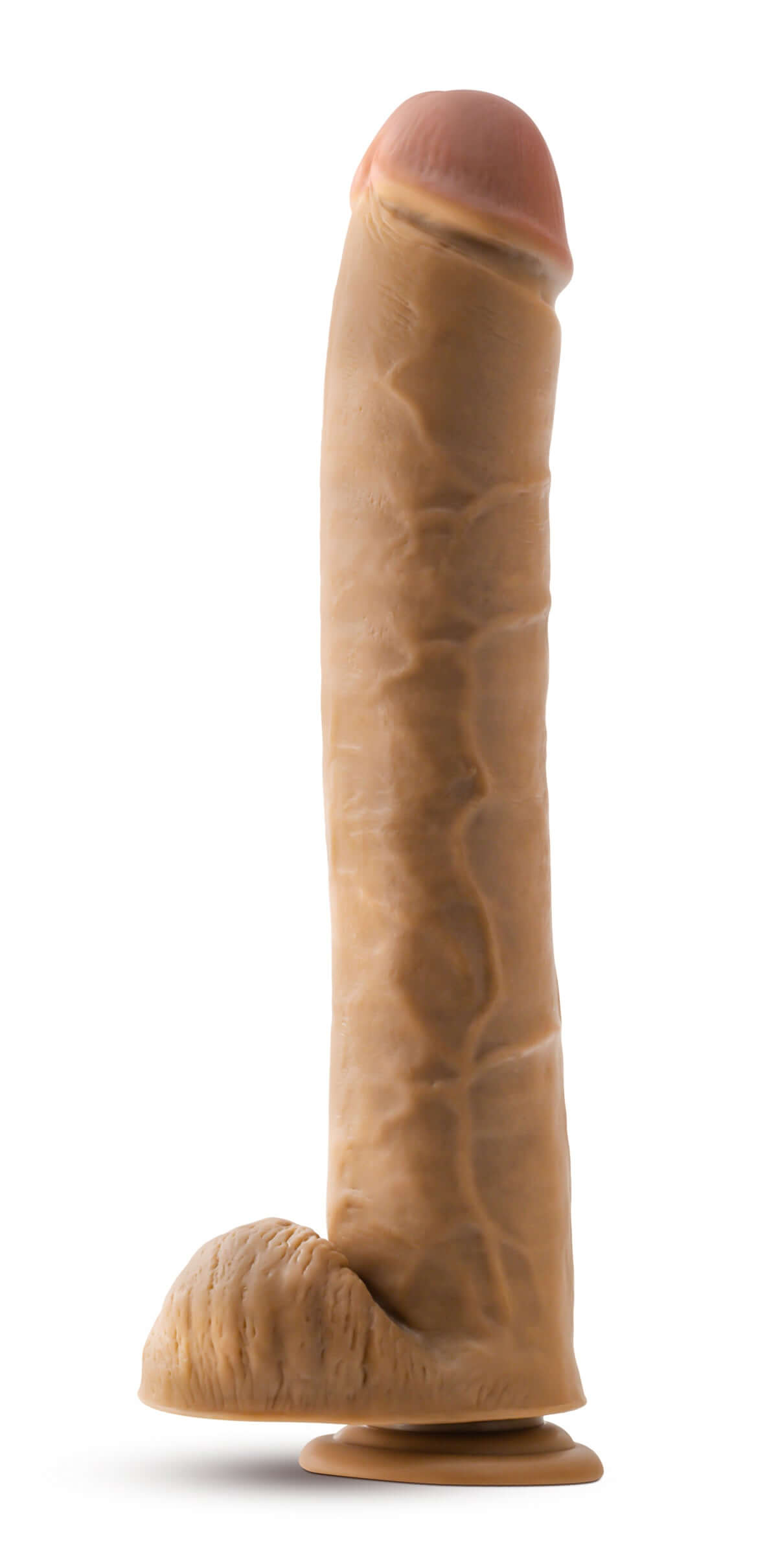 Dr. Skin - Dr. Michael - 14 Inch Dildo With Balls Tan-5