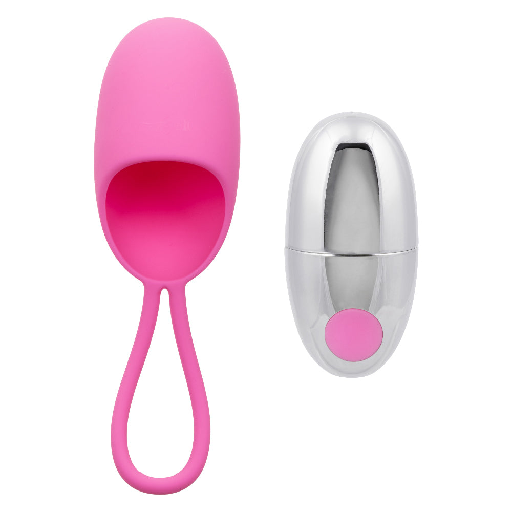 Turbo Buzz Bullet With Removable Silicone Sleeve - Pink-5