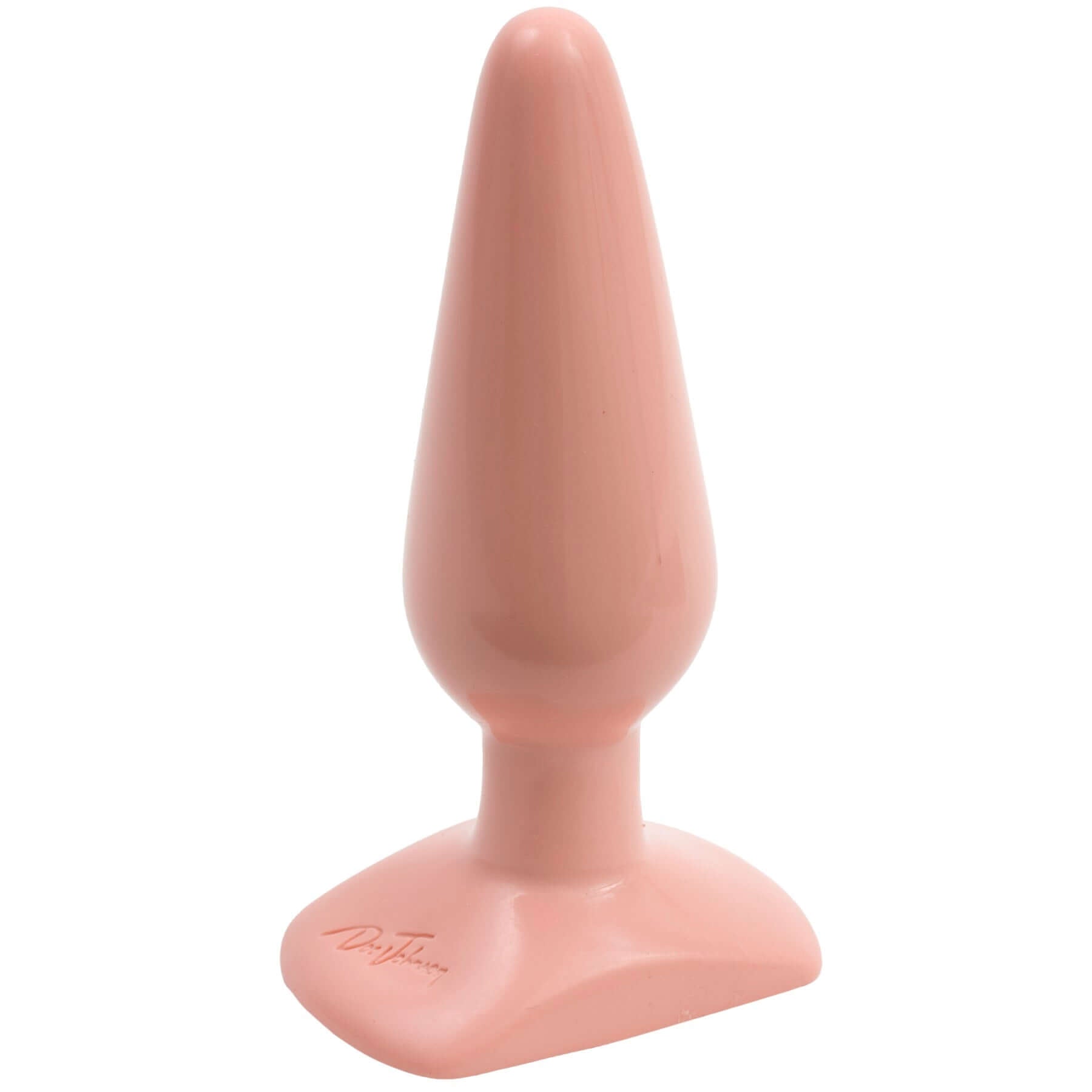 Classic Butt Plug Smooth - Medium - White-1