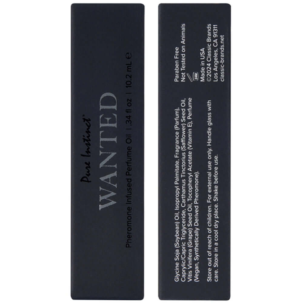 Pure Instinct Pheromone Perfume Oil Wanted 10ml 0.34oz-1