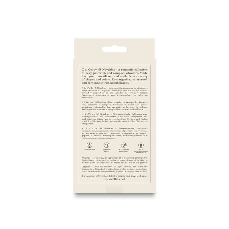 X and o's Peck - Lavender-0