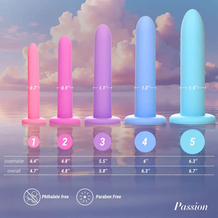 Silicone Pelvic Kegel Exerciser Set-3
