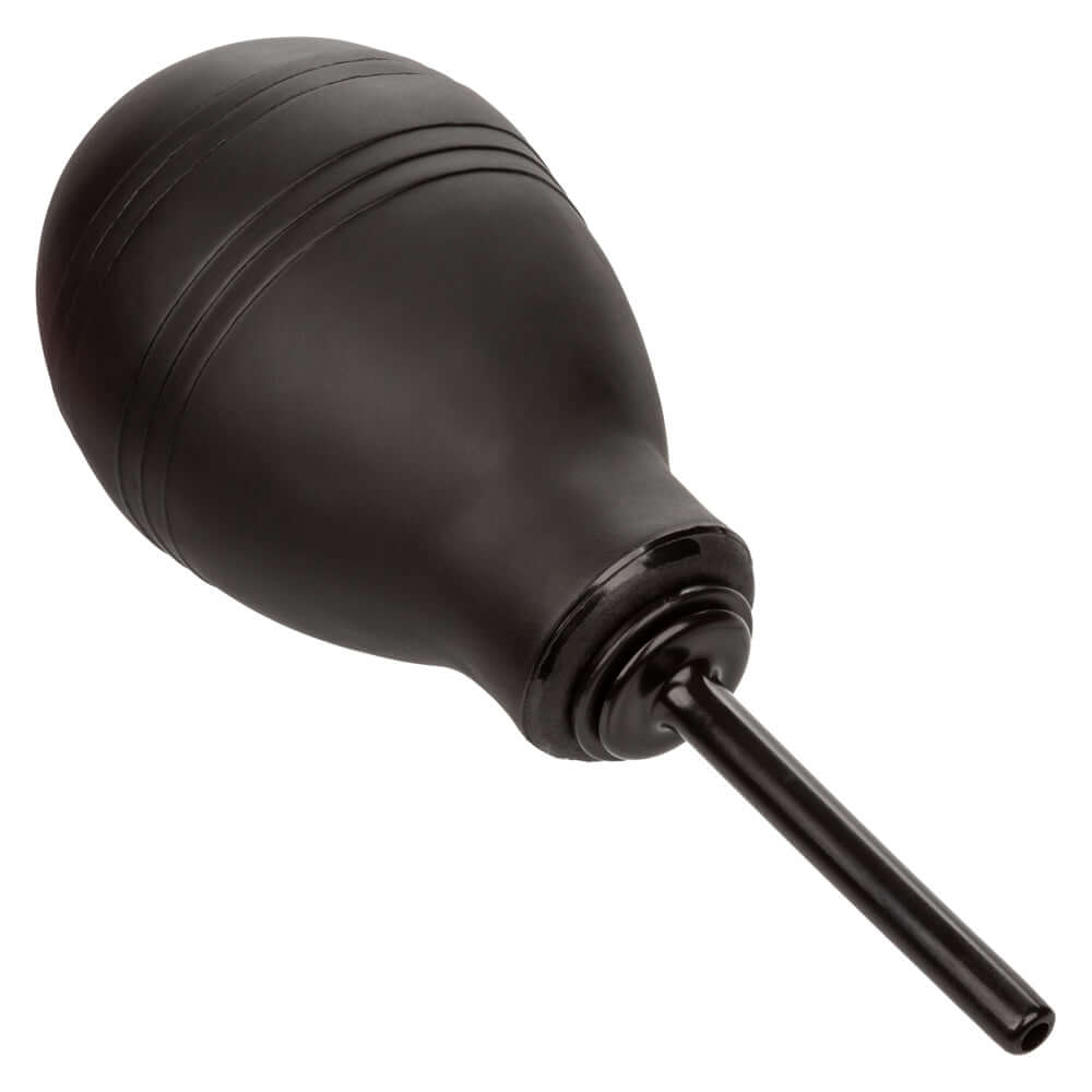 One Way Anal Douche Black, a sleek black anal cleansing system for comfortable and hygienic use.