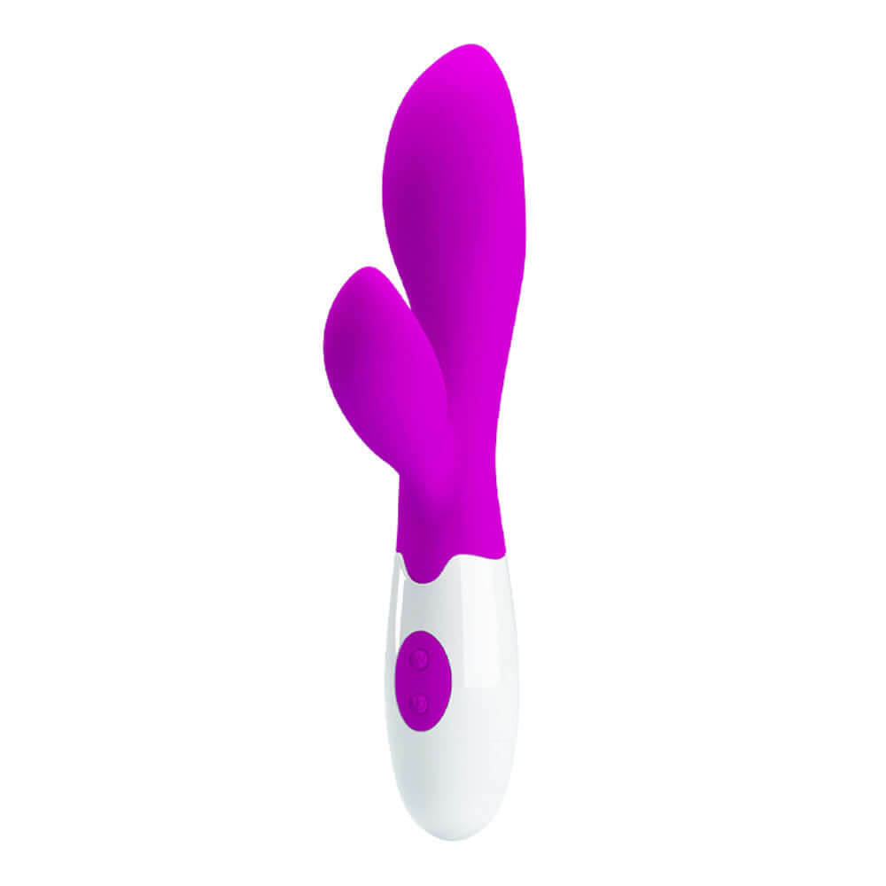 Pretty Love Newman G-Spot Vibrator in vibrant purple design with sleek silicone finish for customizable stimulation