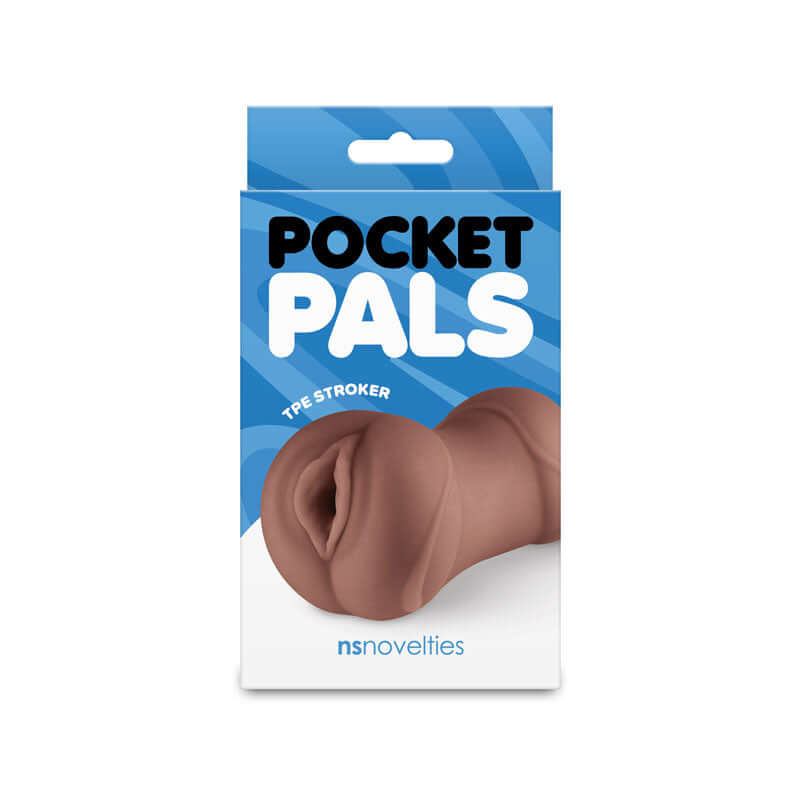 Pocket Pals - Vagina Stroker - Brown-1