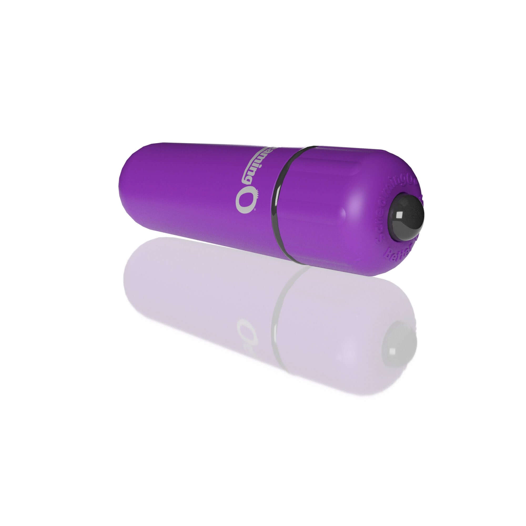 Screaming O 4T Super Powered One Touch Vibrating Bullet Grape in vibrant grape color with sleek design.