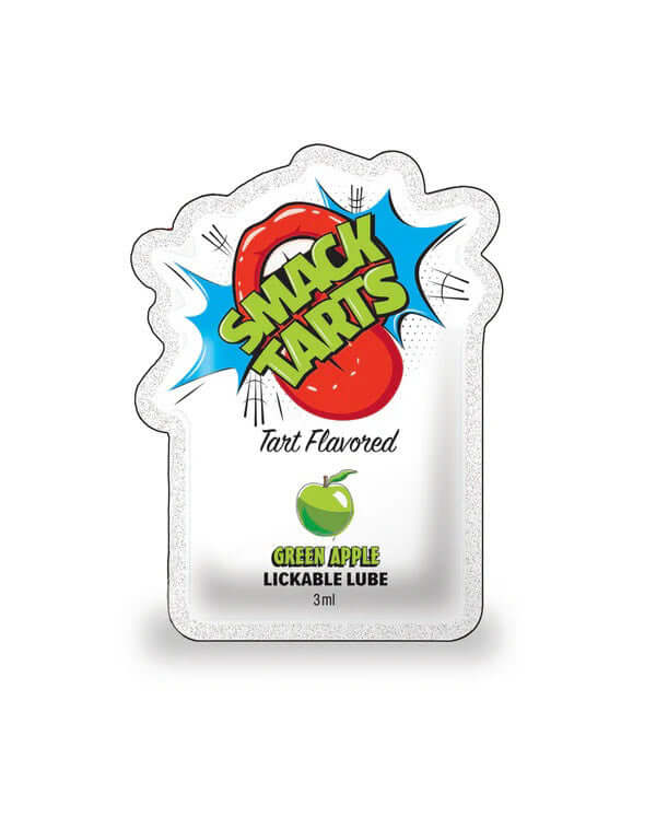 Smack Tarts Lube 3ml Pouch Display 36pc - Sour Apple-2