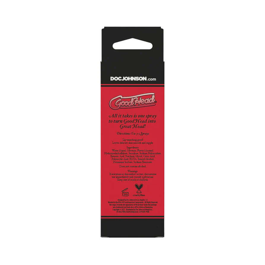 Goodhead - Juicy Head - Cocktails Dry Mouth Spray Sex on the Beach - 2oz-1