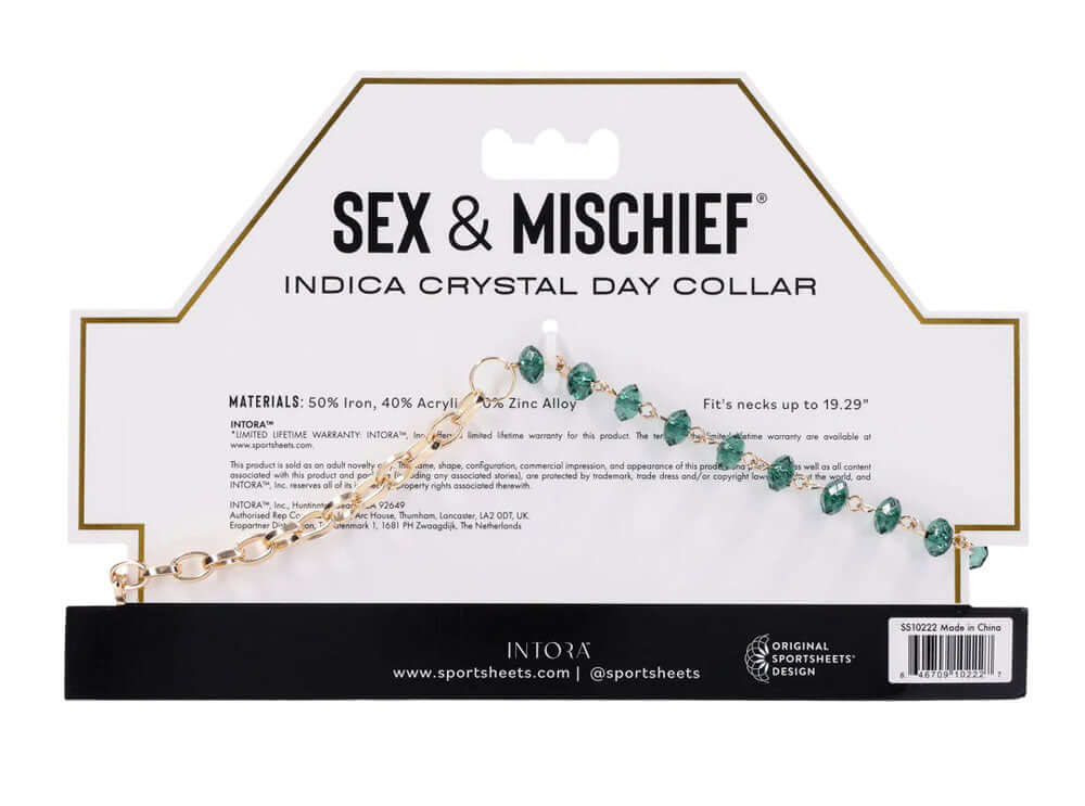 Indica Crystal Day Collar - Green-0