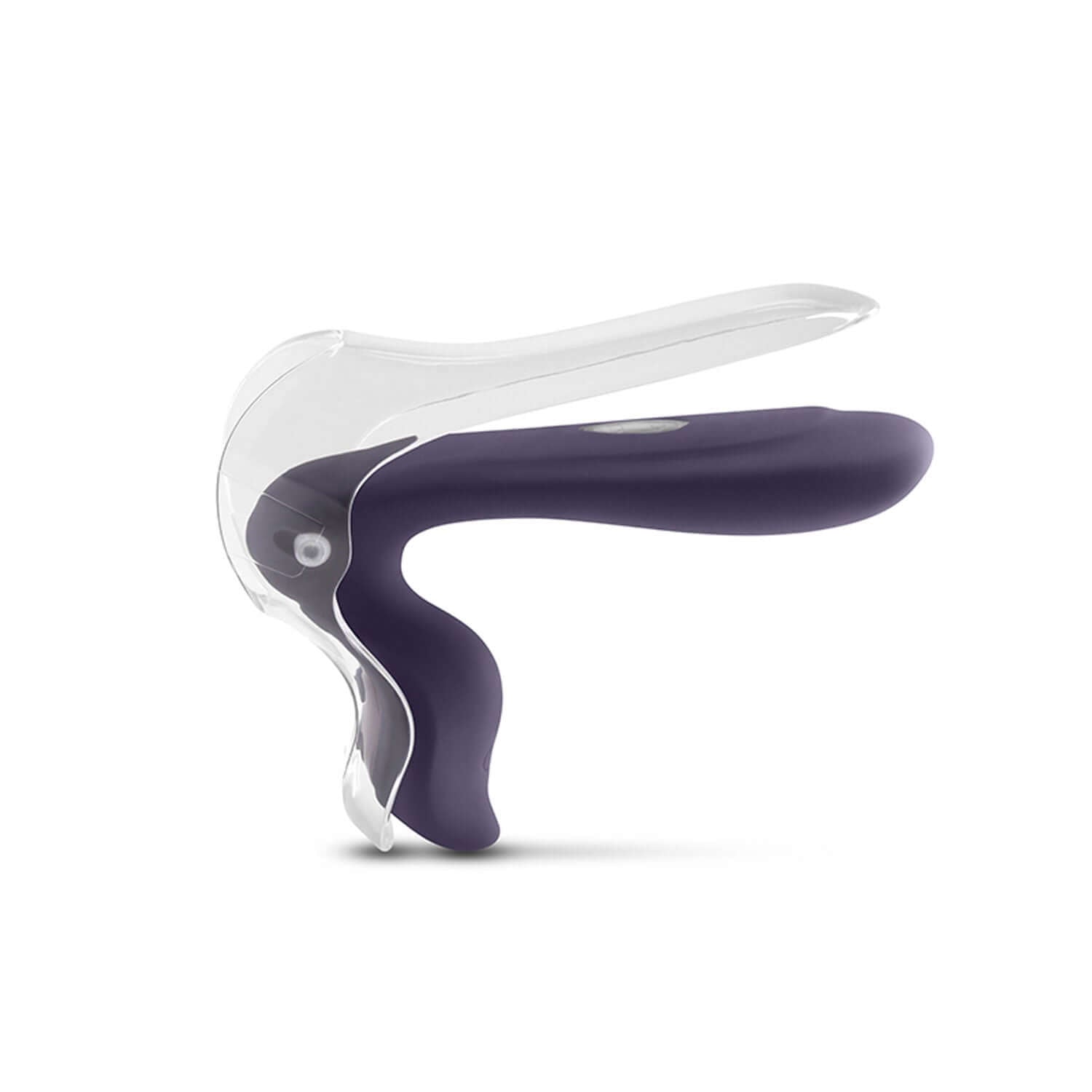 Inya Gyno Vibe Gray - Innovative vibrating vaginal dilator with premium silicone body, LED light, 3 speeds, and 7 functions.
