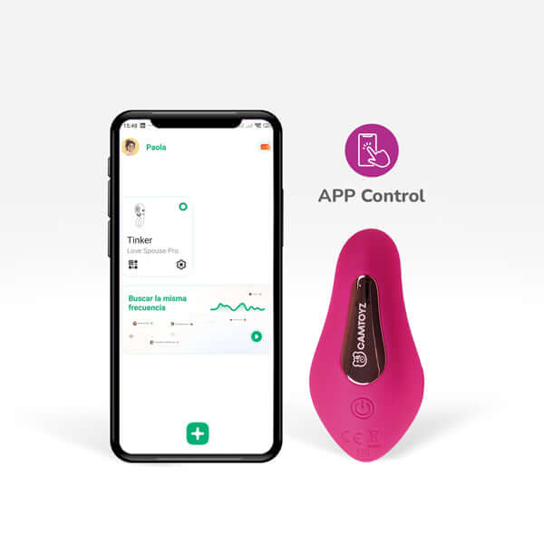 Panty Vibrator Tinker Majestic App Based - Pink-4