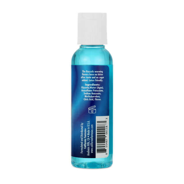 Razzels Warming Lubricant - Tropical Teeze - 2 Oz. Bottle-1