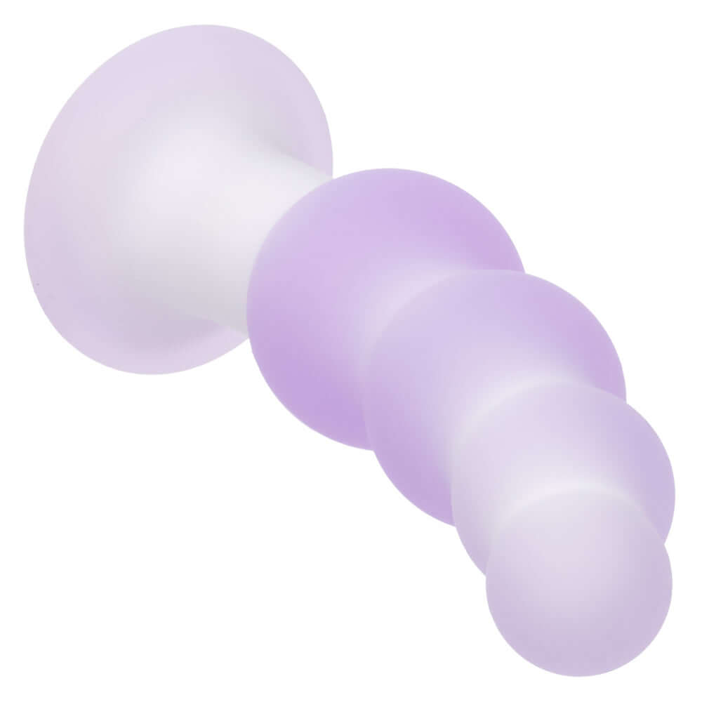 Lavender Haze Beaded Curved Probe Purple featuring a sleek ergonomic design with a textured beaded surface.
