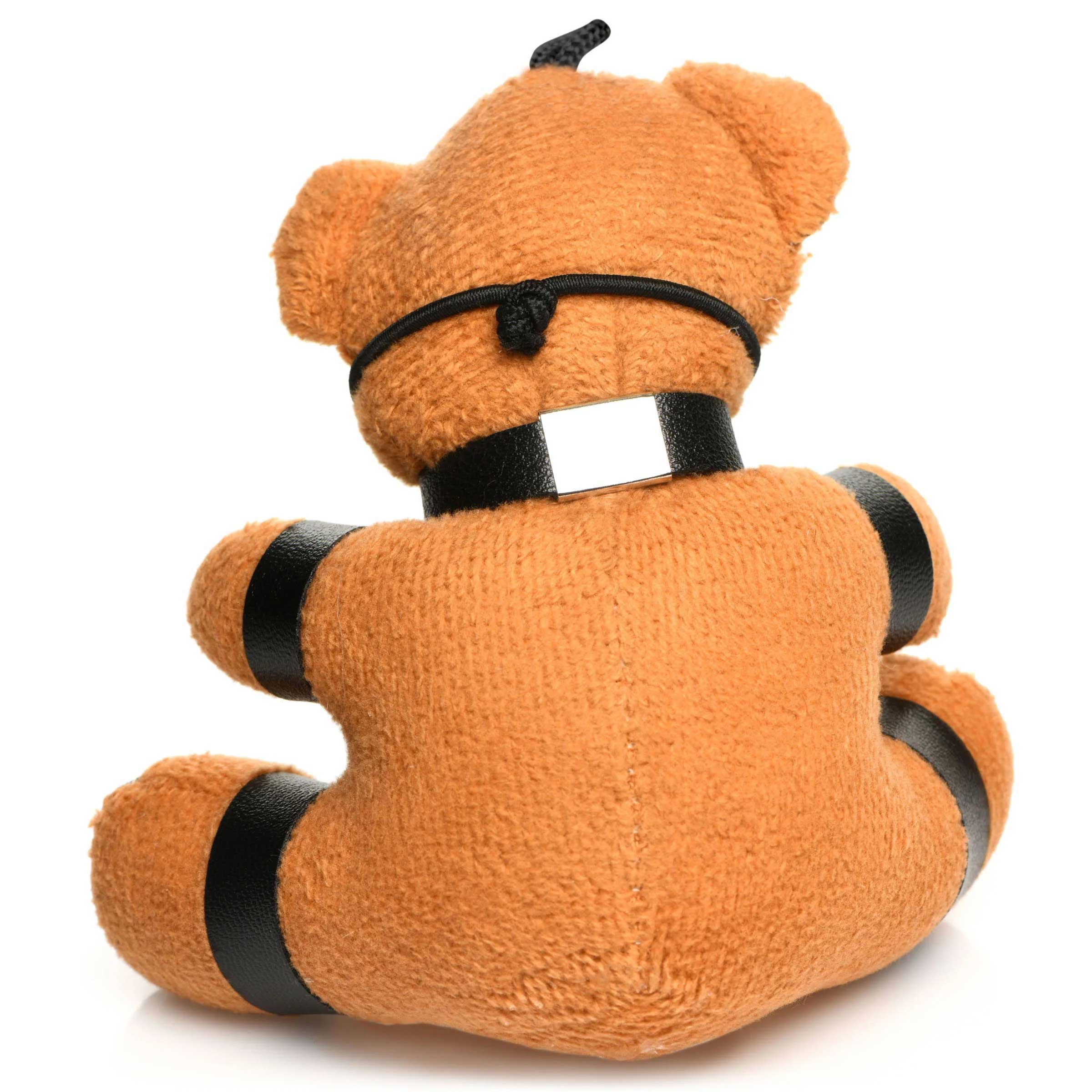 Gagged Teddy Bear Keychain-5