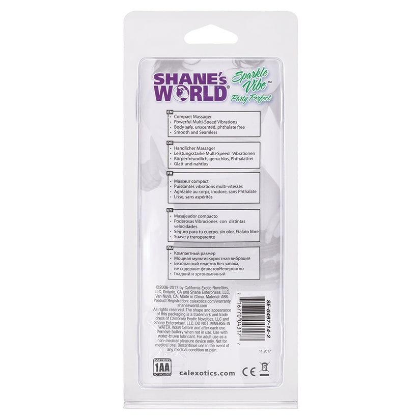 Shanes World Sparkle Vibes - Purple