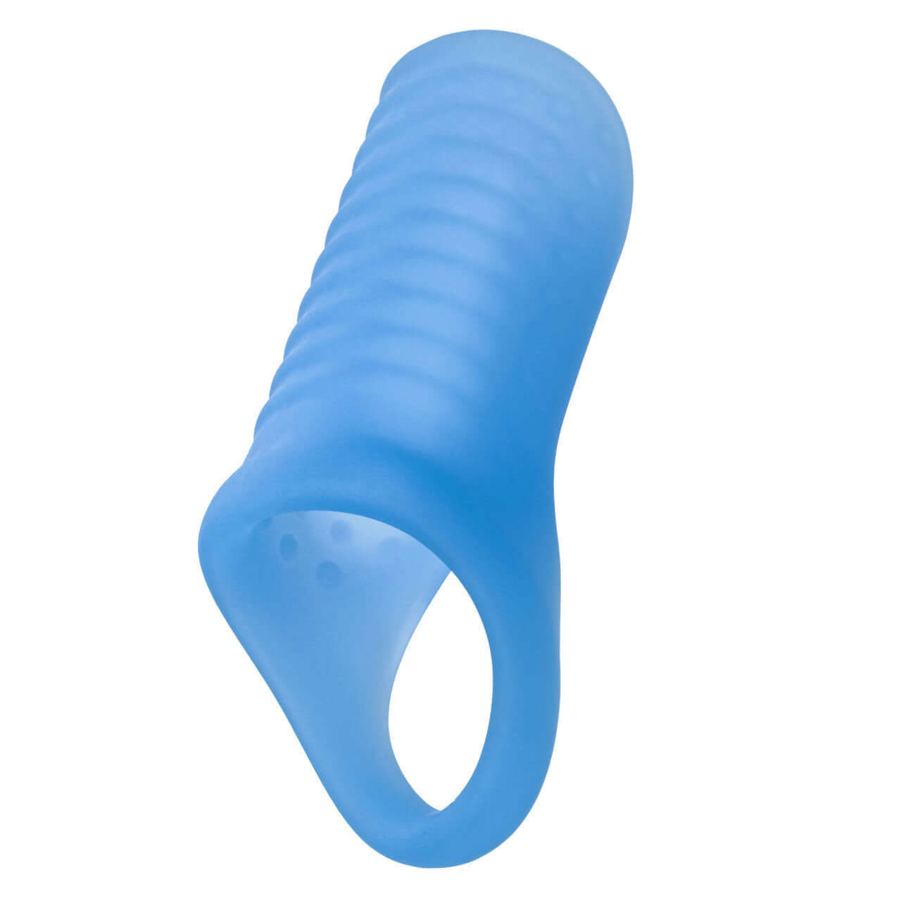 Basic Essentials Liquid Silicone Pleasure Enhance - Blue-2