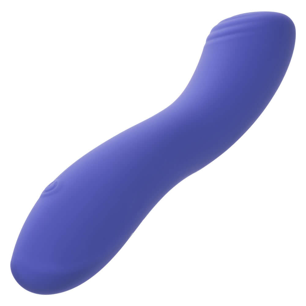 CalExotics Connect Contoured G Massager in vibrant purple for enhanced intimate pleasure and app-based control.