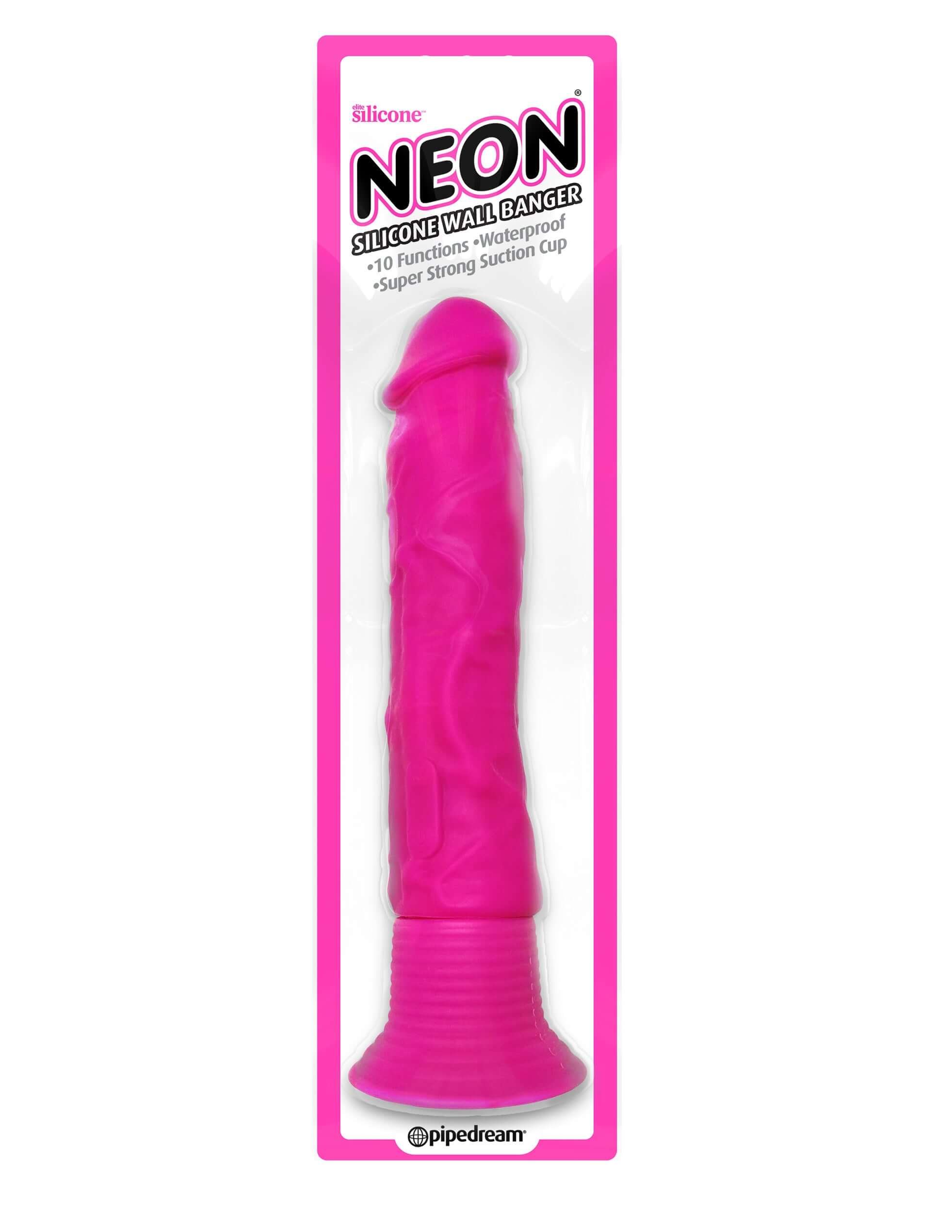 Neon Silicone Wall Banger - Pink-1