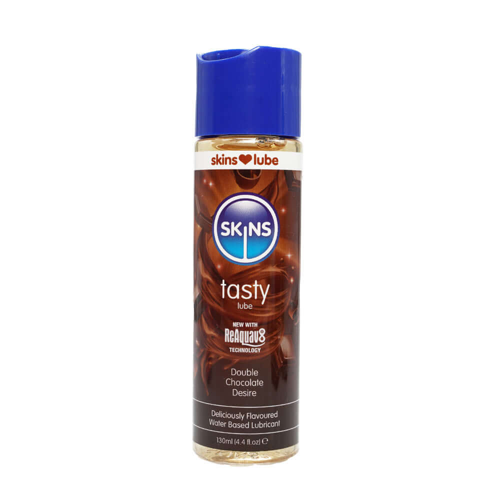 Skins Double Chocolate Water Based Lubricant 4.4oz-0