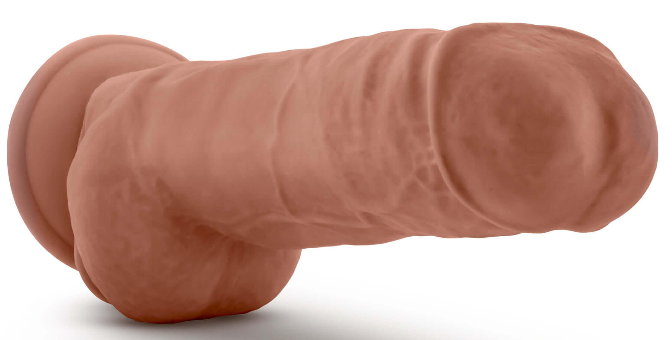 Au Naturel - Big Boy - 10 Inch Dildo - Mocha-5