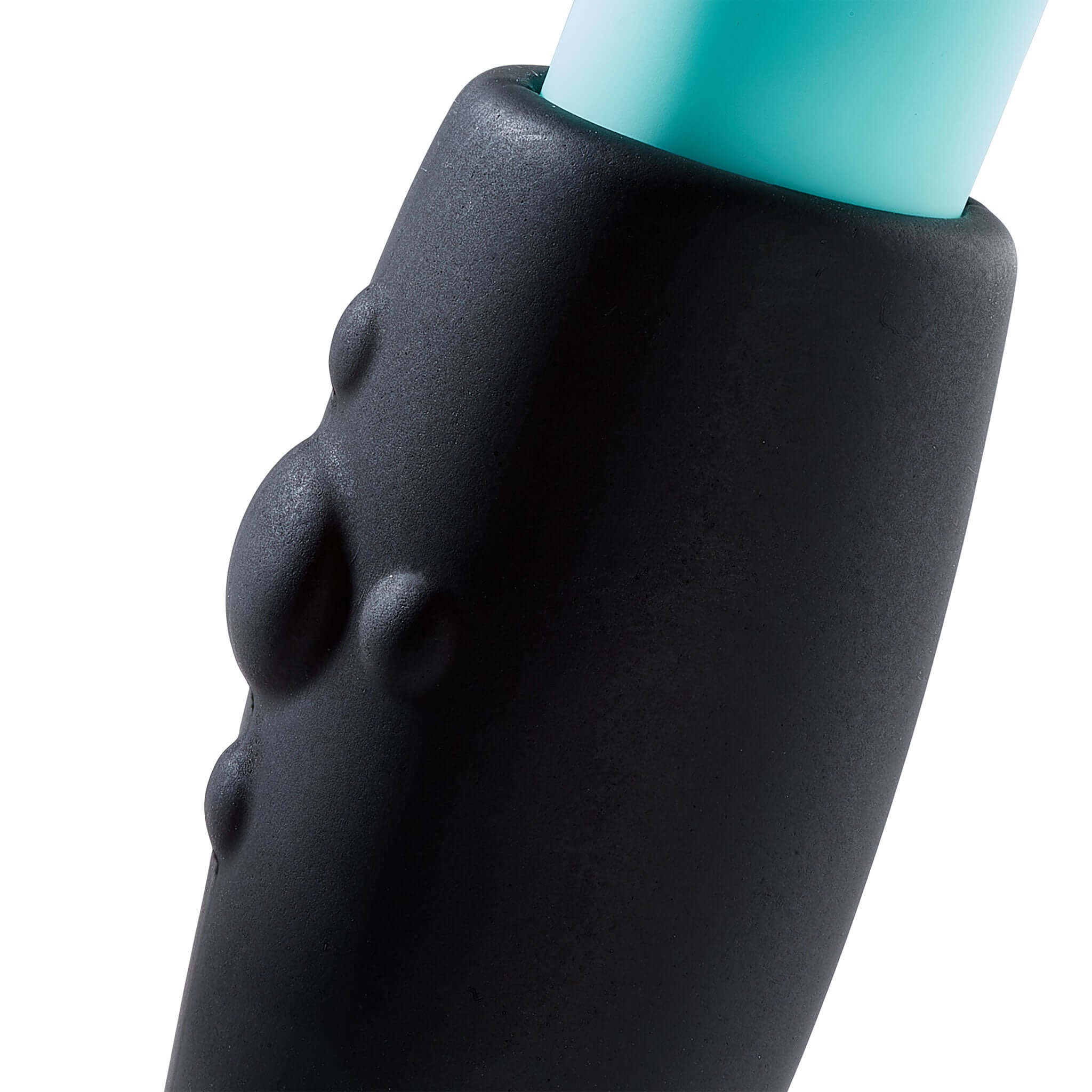 Rocker Base Prostate Stimulator Vibrator close-up showing flexible silicone shaft and ergonomic design.