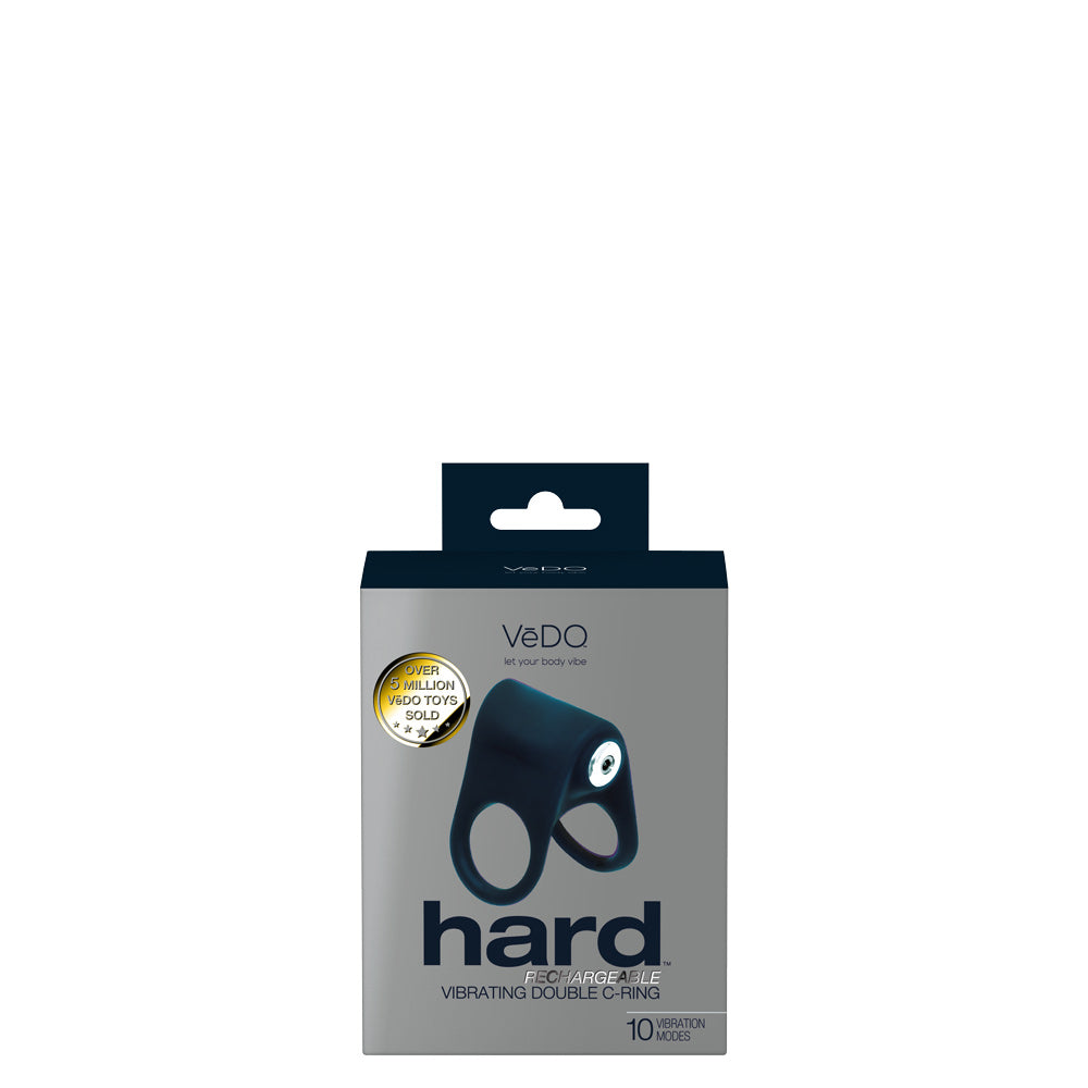 Hard Rechargeable C-Ring - Black-1
