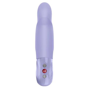 Fun Factory Stronic G Forte Thrusting Pulsator Purple, premium rechargeable thrusting pulsator with control buttons.