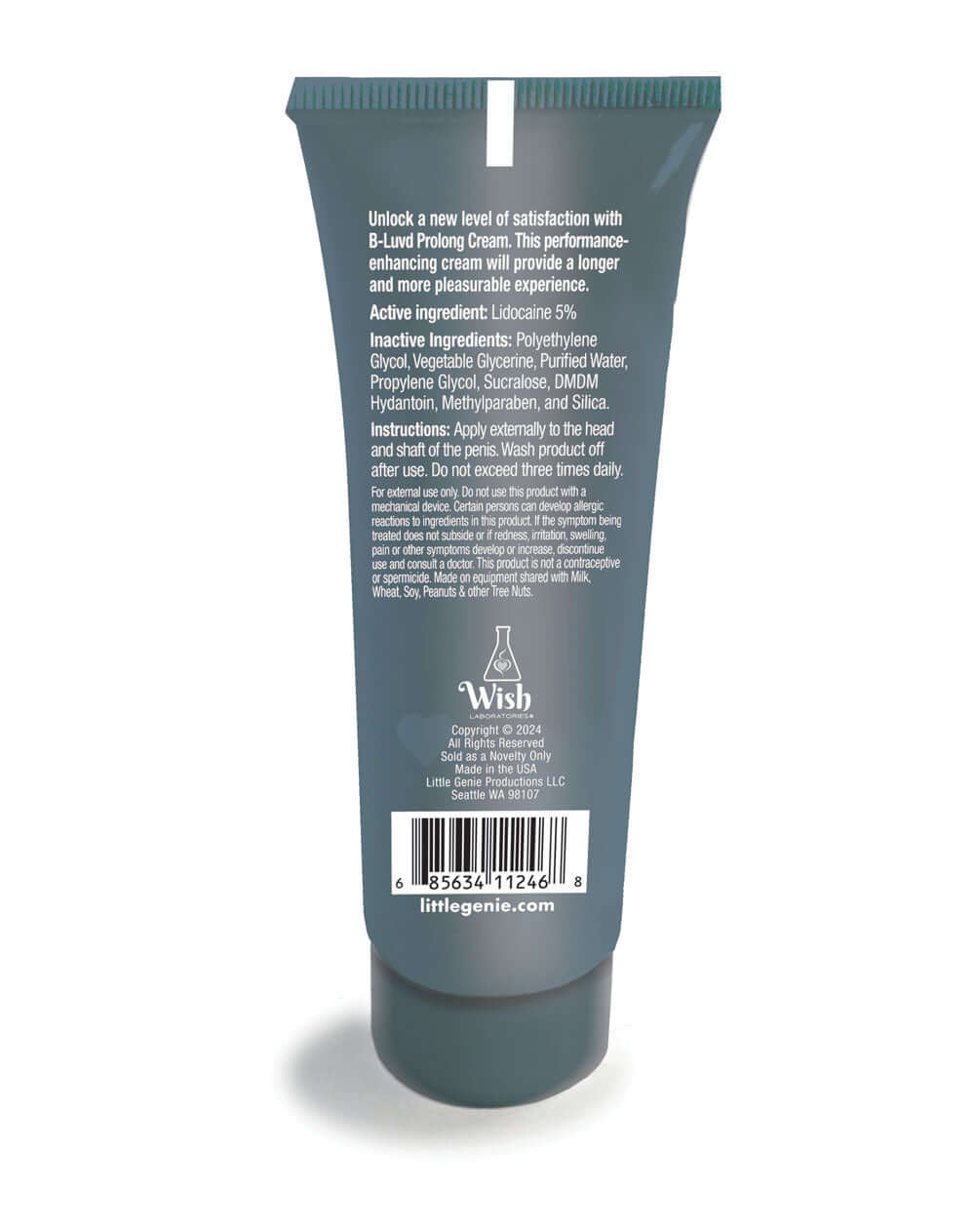 B-Luvd Erection Prolong Cream 2oz-1