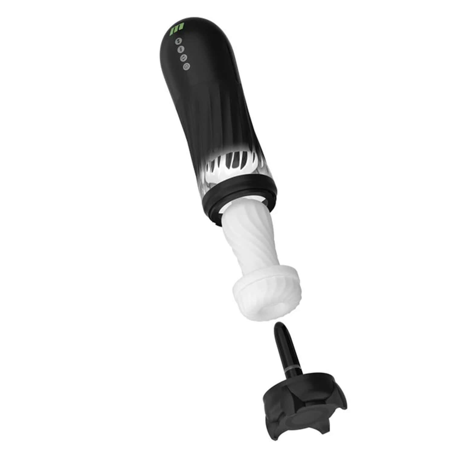 Quantumx Triple Action Automatic Stroker - Black-5