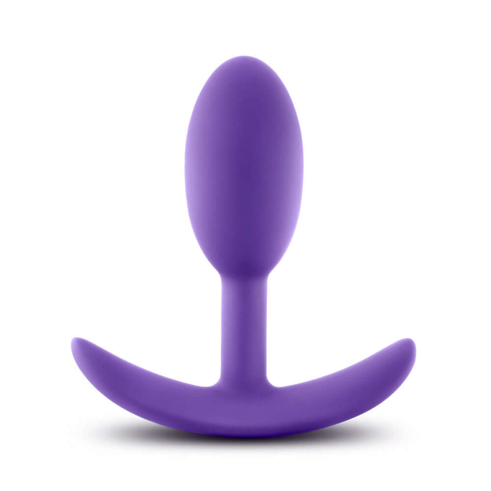 Luxe - Wearable Vibra Slim Plug - Small - Purple-0