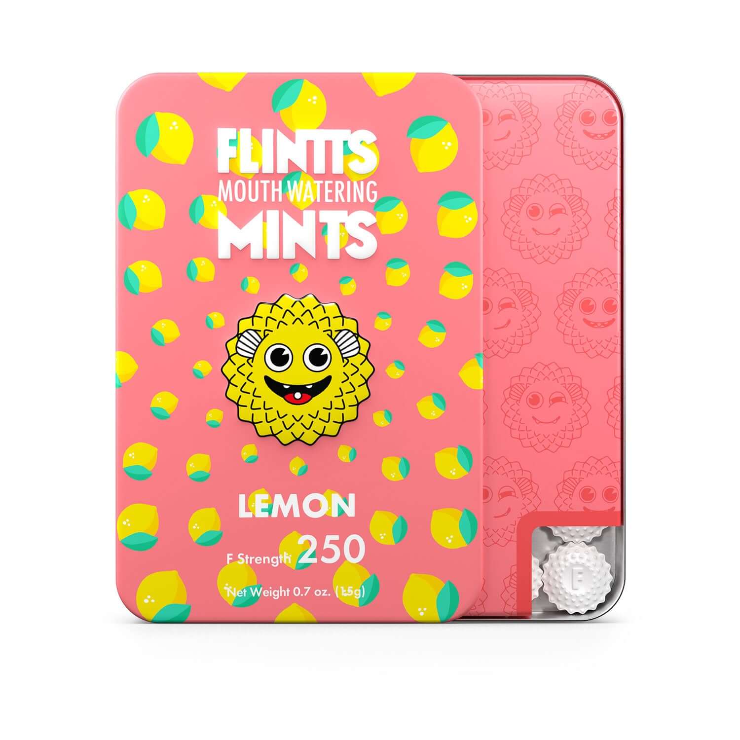 Flintts Mouth Watering Mints Lemon - F-Strength 250-0