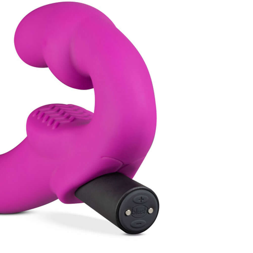 Temptasia - Estella - Strapless Silicone Dildo - Pink-0