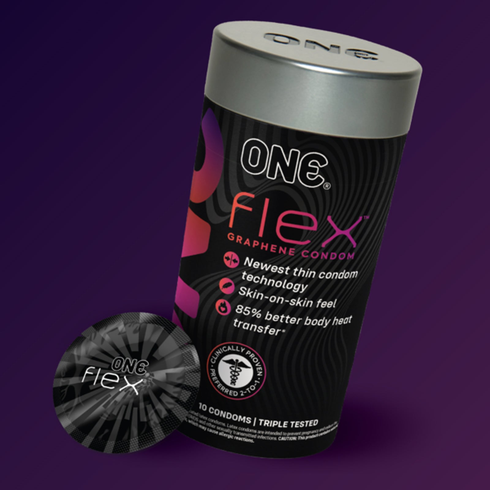 One Flex 10 Count Condoms-1