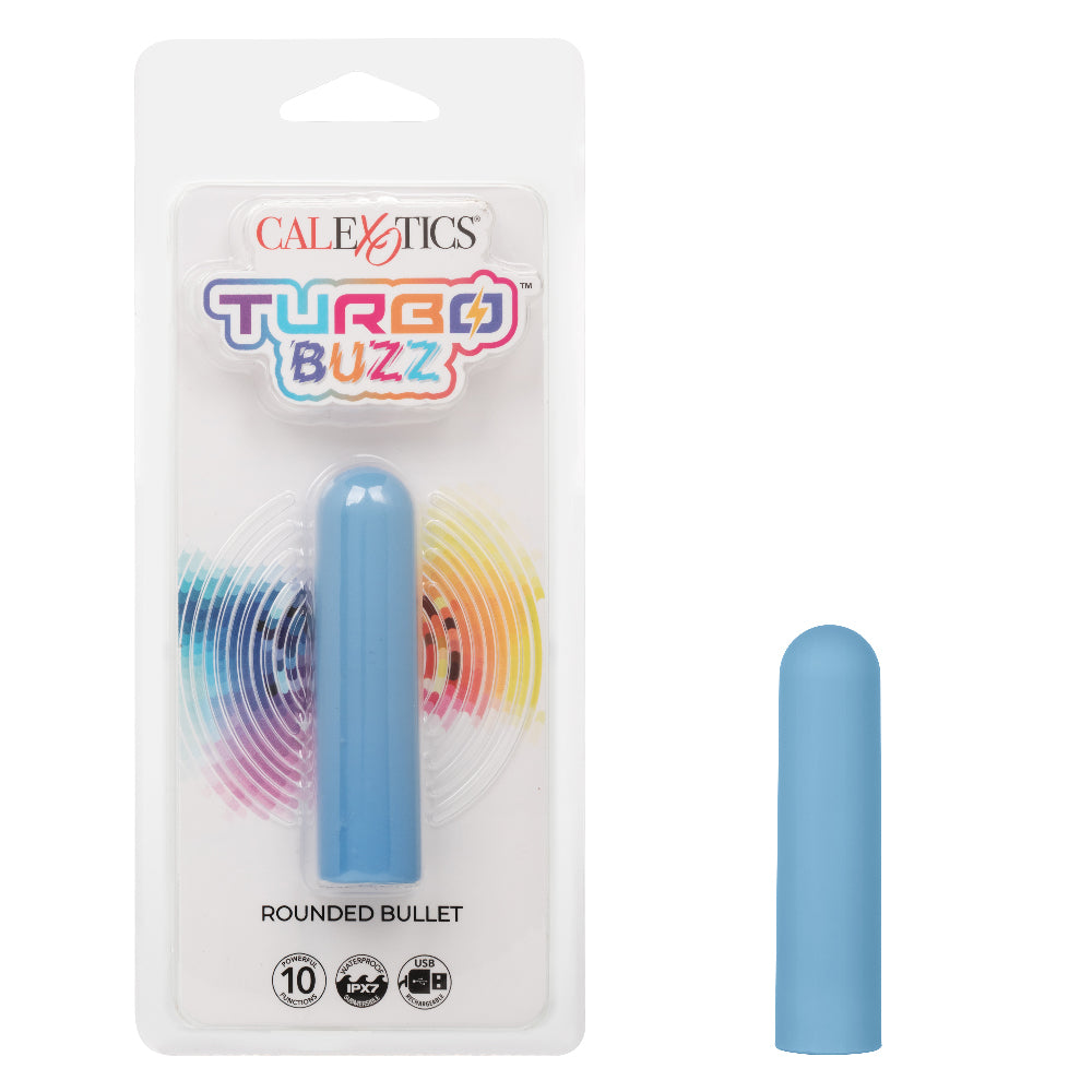 Turbo Buzz Rounded Bullet - Blue-0