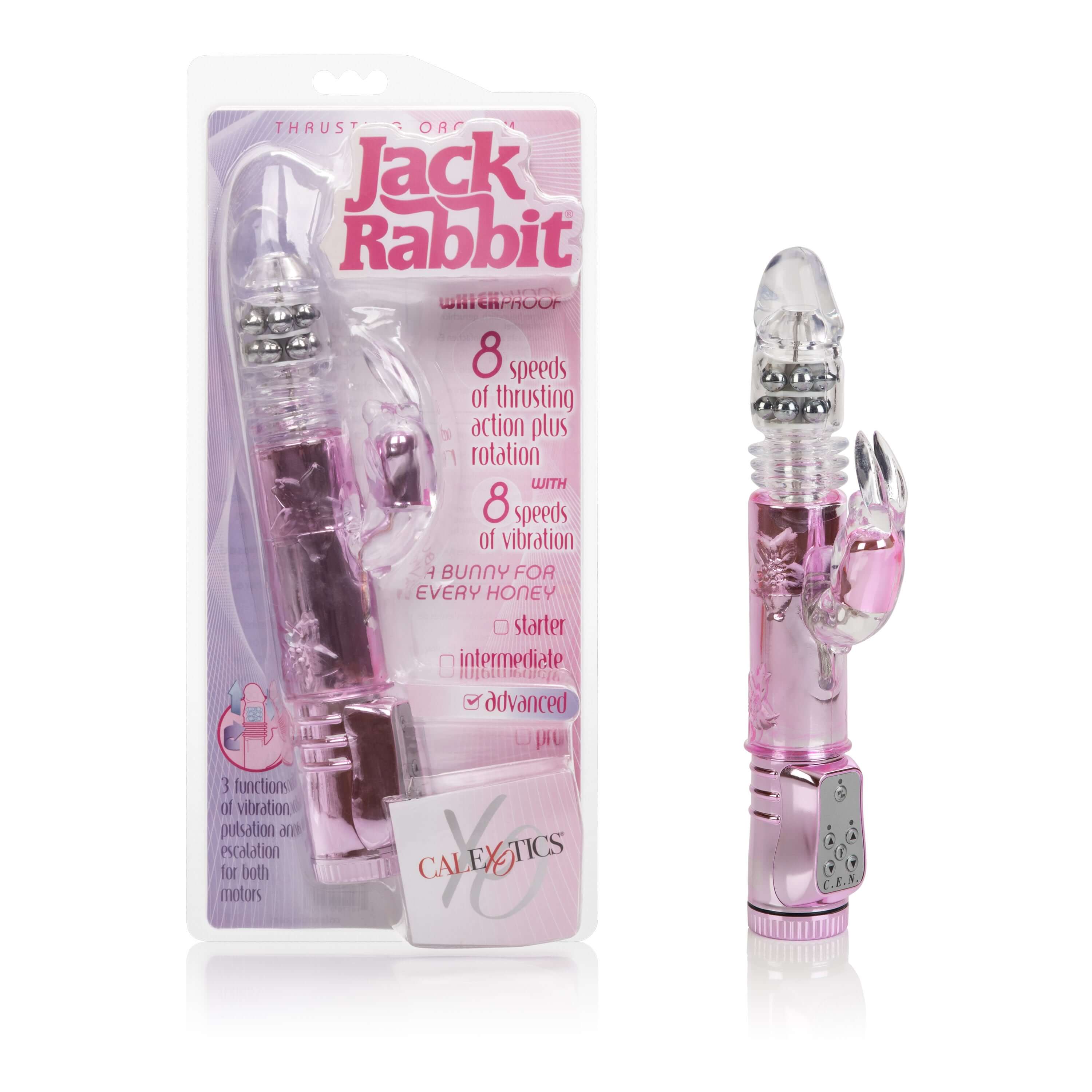 Thrusting Orgasm Jack Rabbit - Pink-6