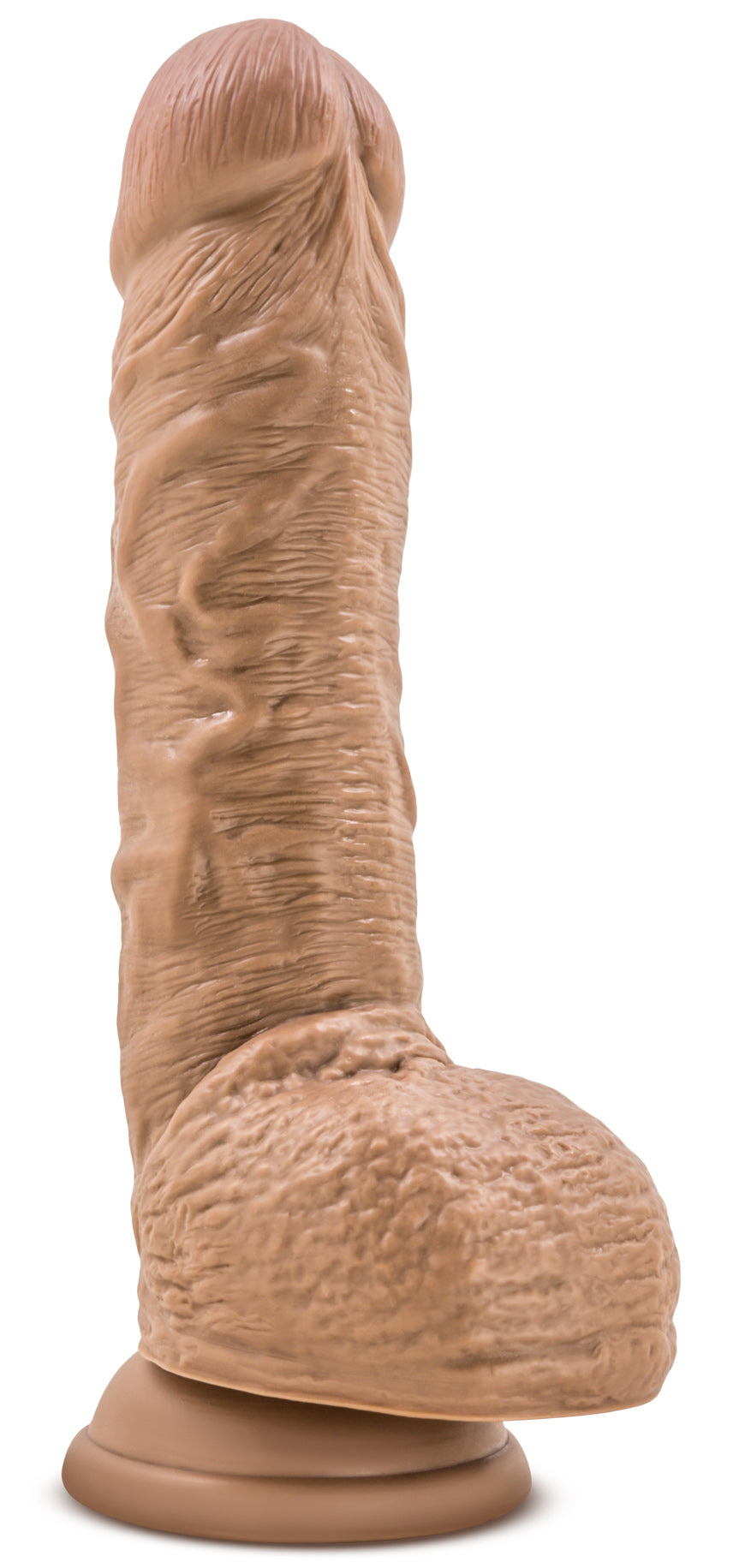 Au Naturel - Big Billy - 9 Inch Dildo - Mocha-5