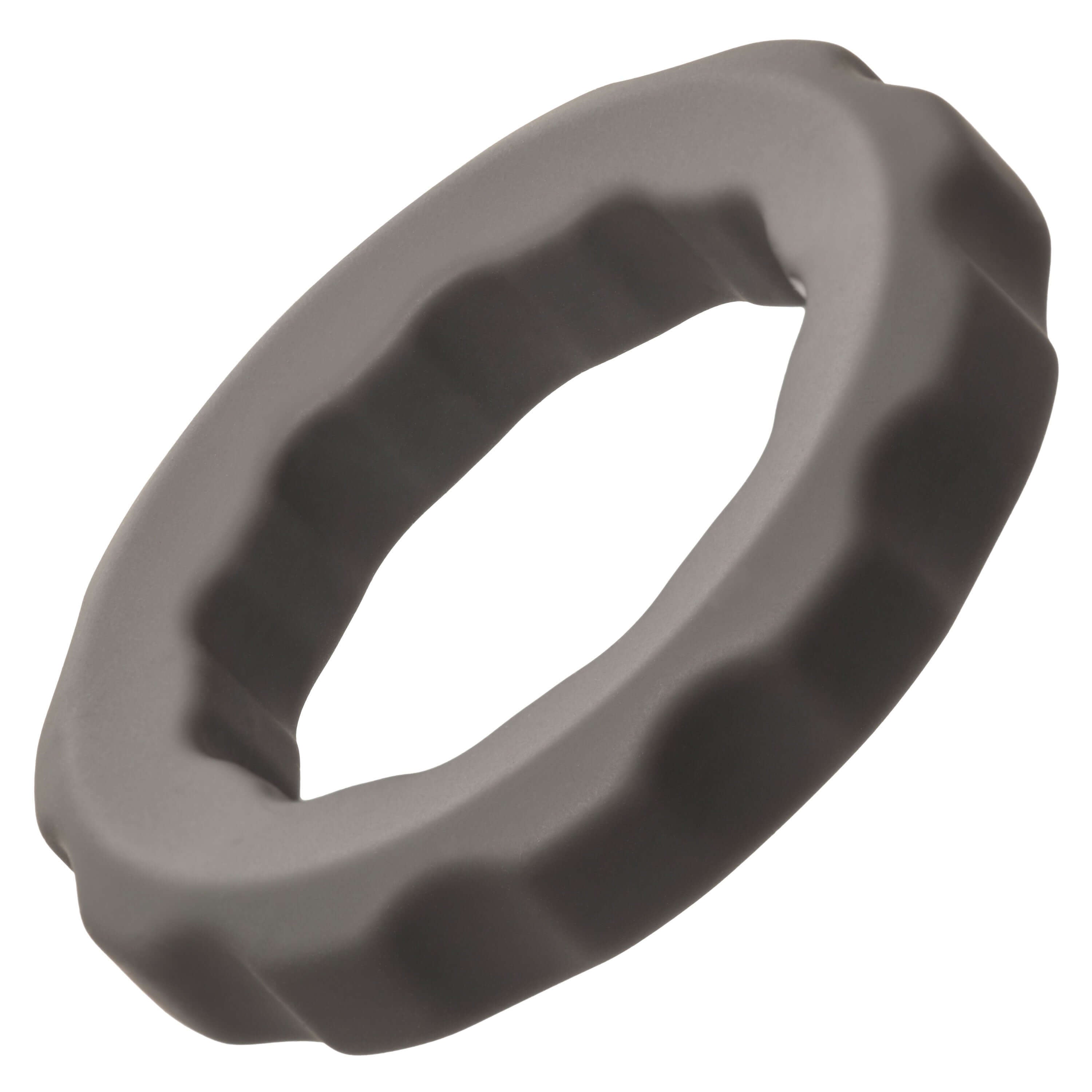 Alpha Liquid Silicone Erect Ring - Gray-7