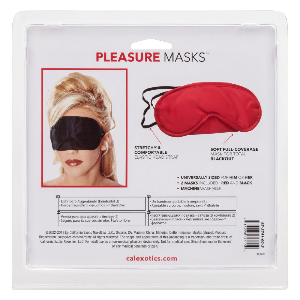 Pleasure Masks 2 Pack-0