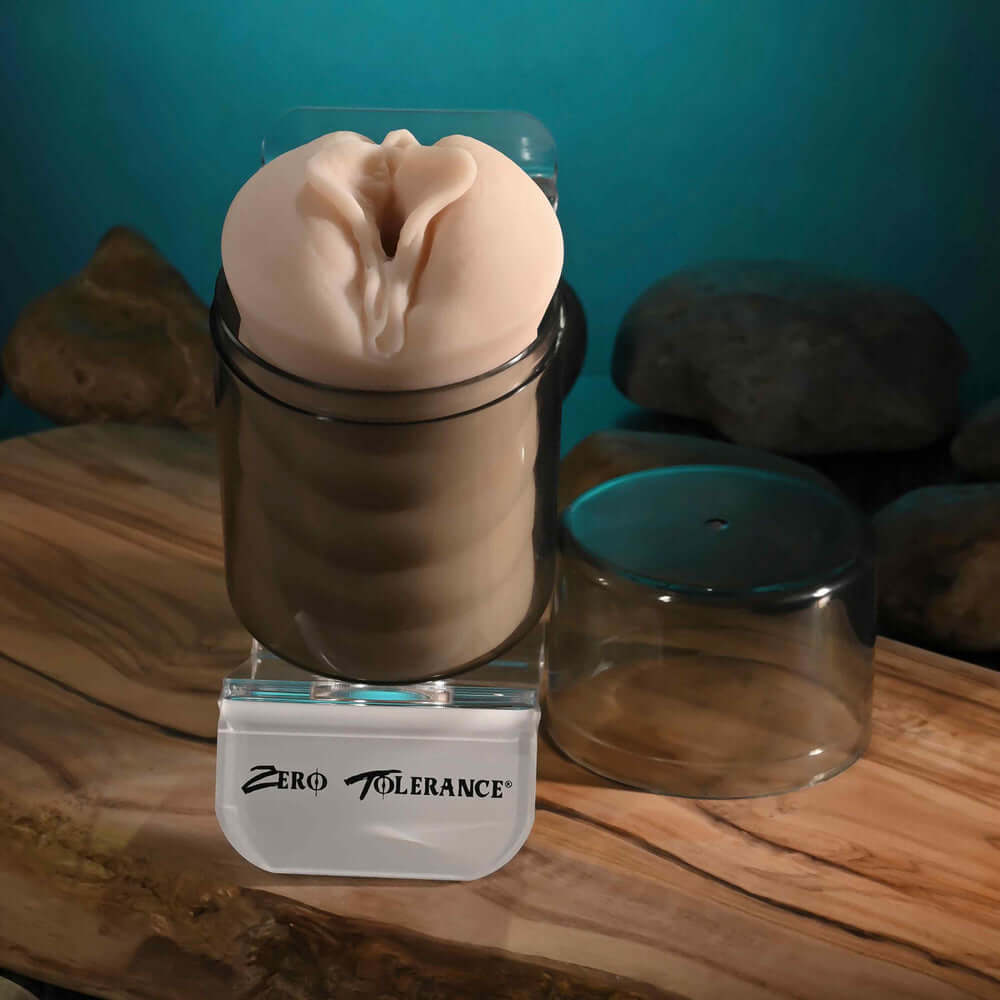 Dani Daniels Movie With Mini Vagina Stroker in compact design for enhanced experience.