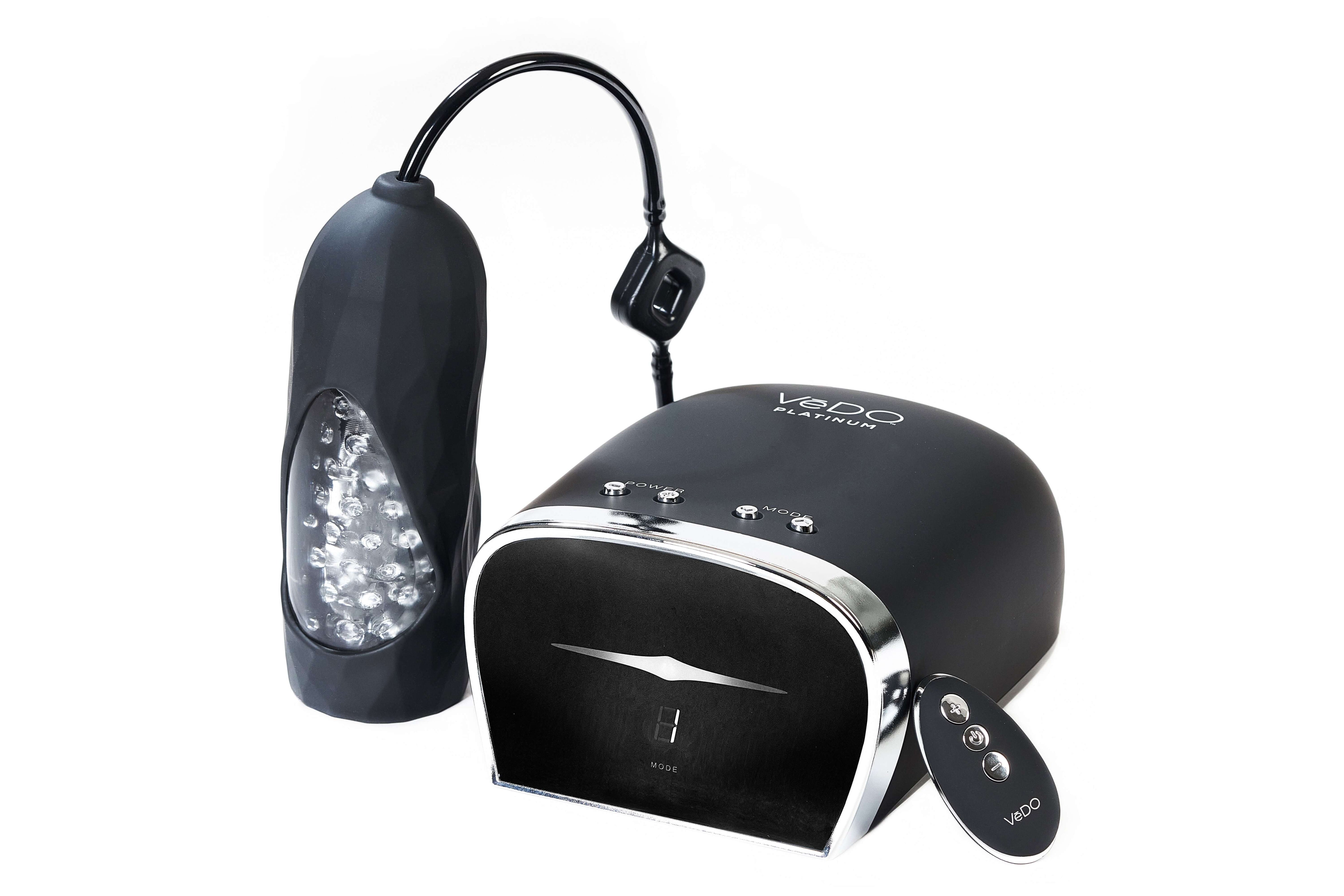 Vedo Hummer 2.0 Ultimate BJ Machine includes a powerful device and customizable control for intense pleasure.