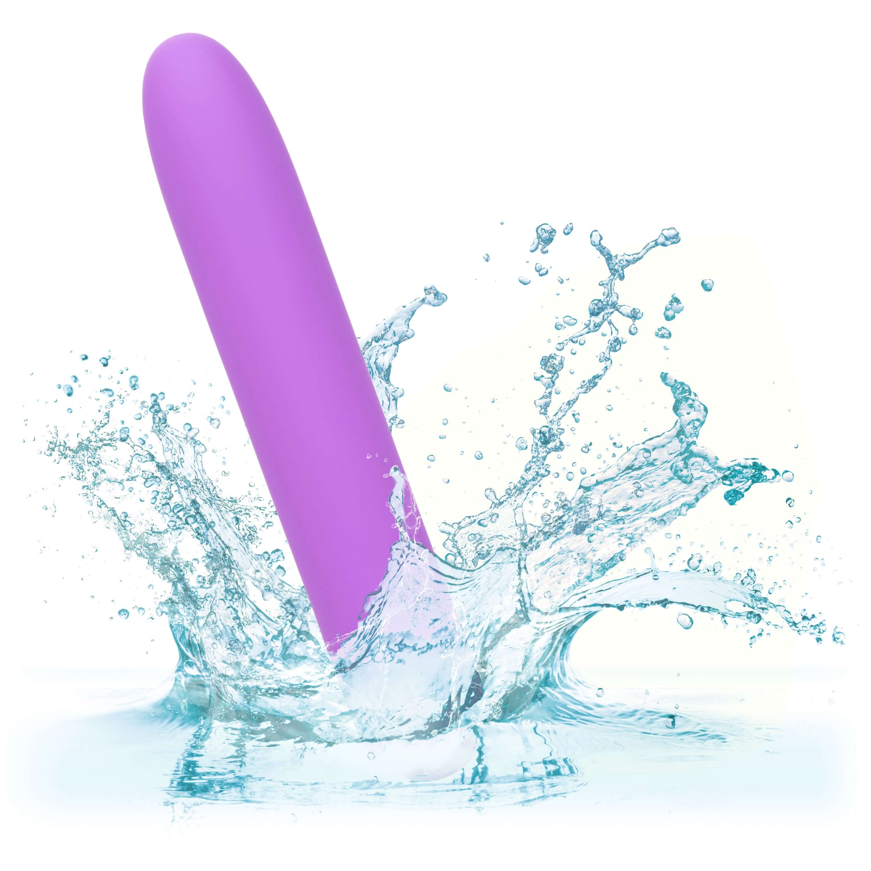 Bliss Liquid Silicone Mini G Vibe - Purple-7
