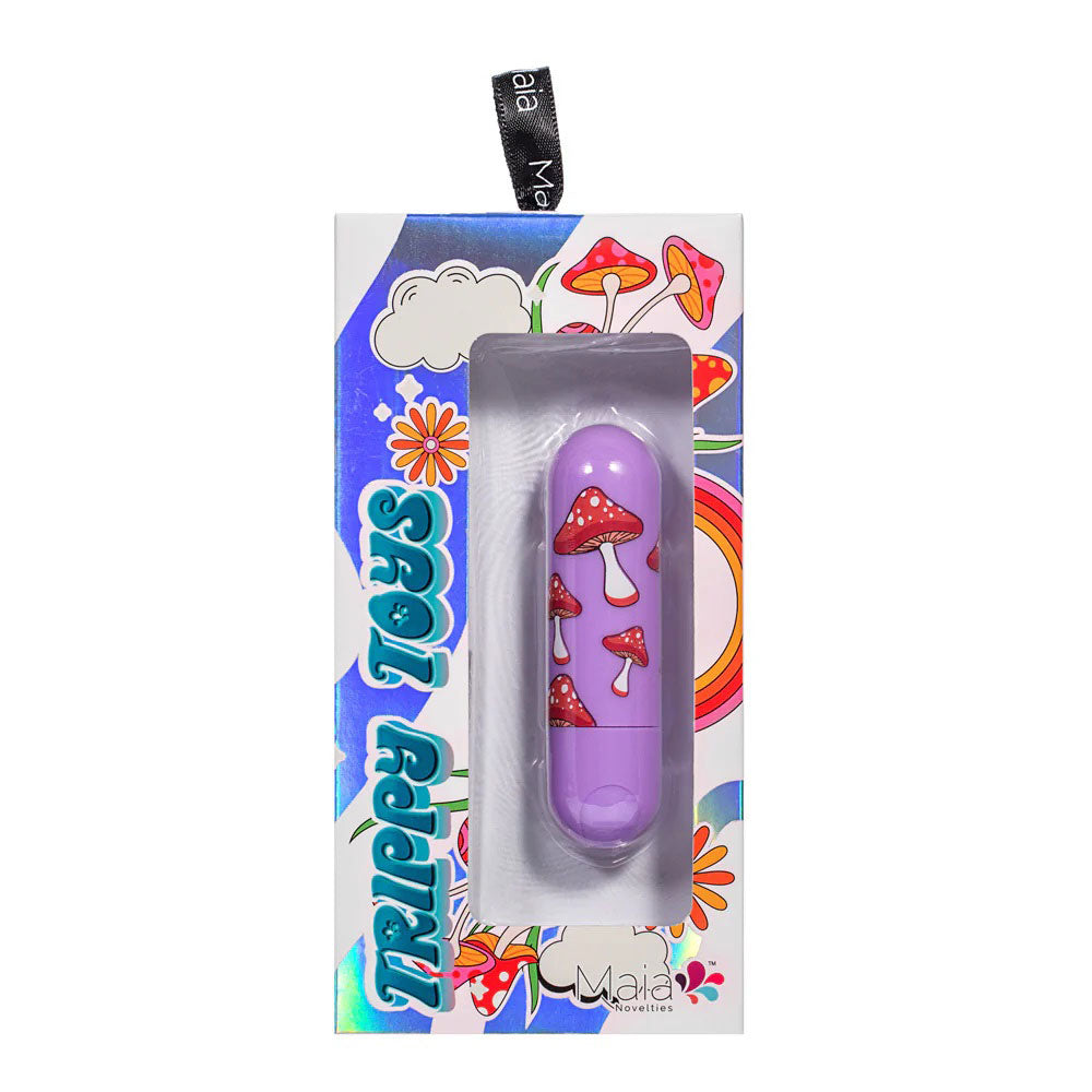 Jessie Trippy Rechargeable Super Charged Mini  Bullet - Purple-0