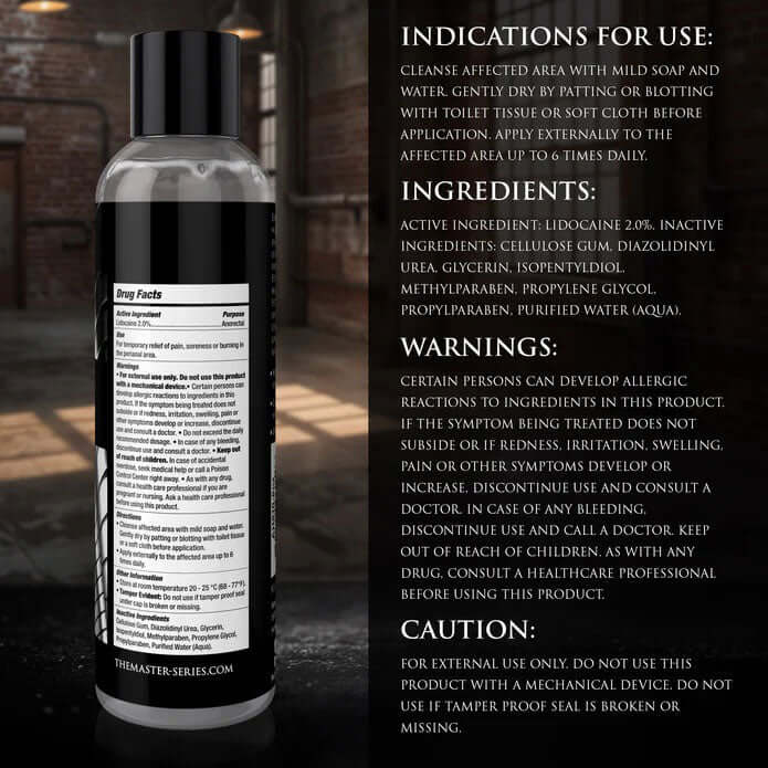 Fisting Lubricant 8oz - Clear-2