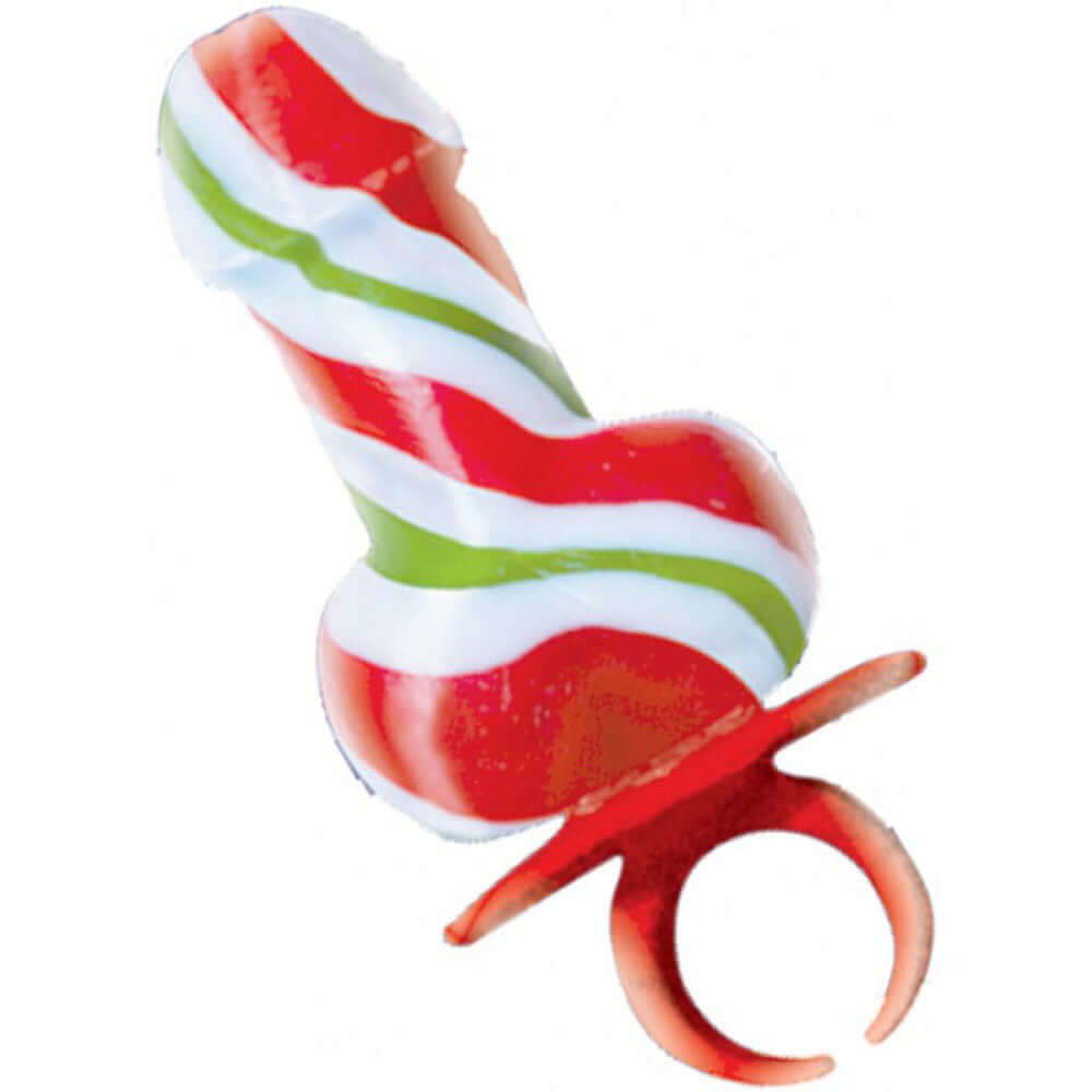 Jingle Balls Holiday Cock Ring Pop - 12 Piece Display-0