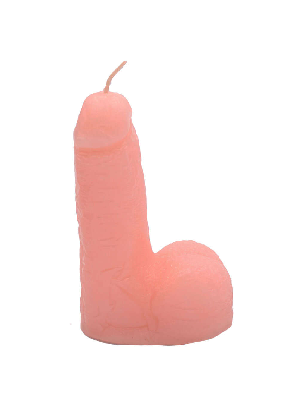 Blow Me Penis Candle Peach in a playful peach color, perfect for bachelorette parties and adult humor gatherings.