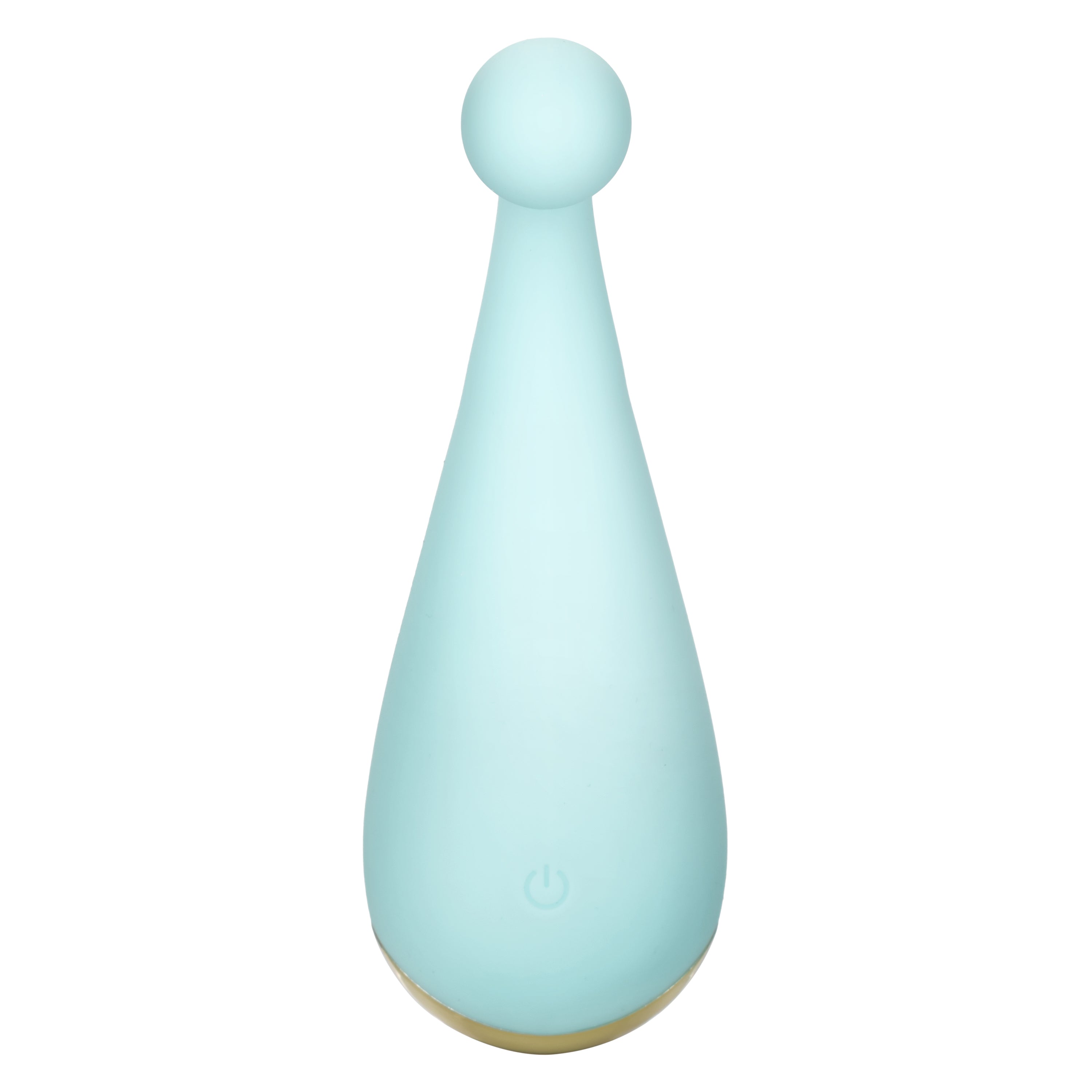 Slay Thrill Me Clitoral Massager in soft blue color, designed for pinpoint stimulation with powerful vibrations.