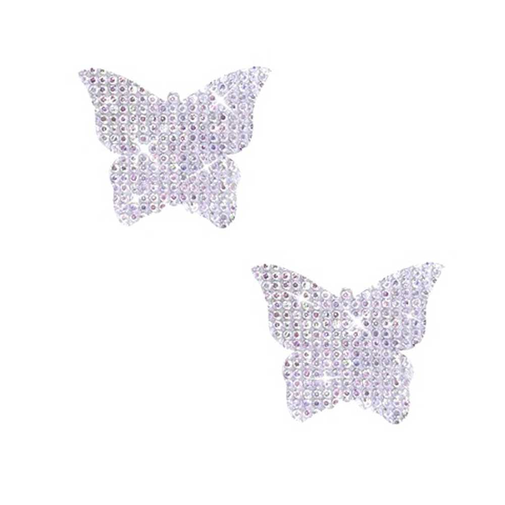 Razzle Dazzle Crystal Butterfly Jewel Sparkle Body Stickers 6 Pk-0