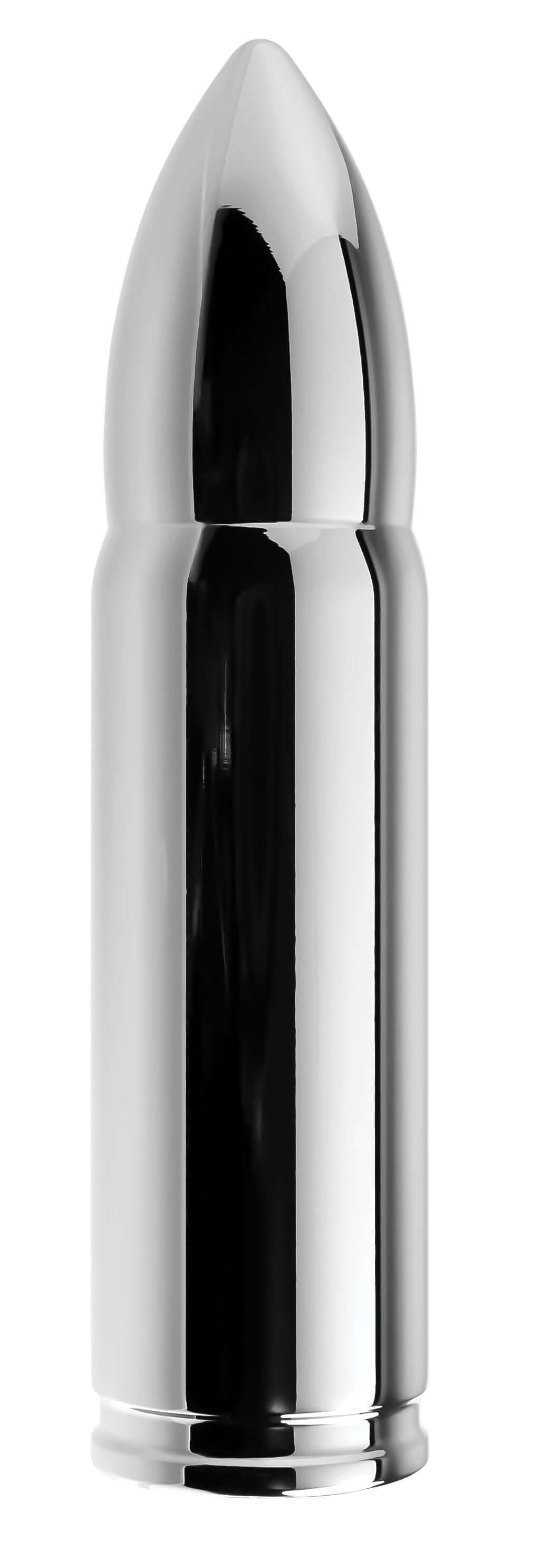 Full Metal Love Bullet Vibrator Silver, a sleek and powerful bullet vibrator with a premium metal finish.