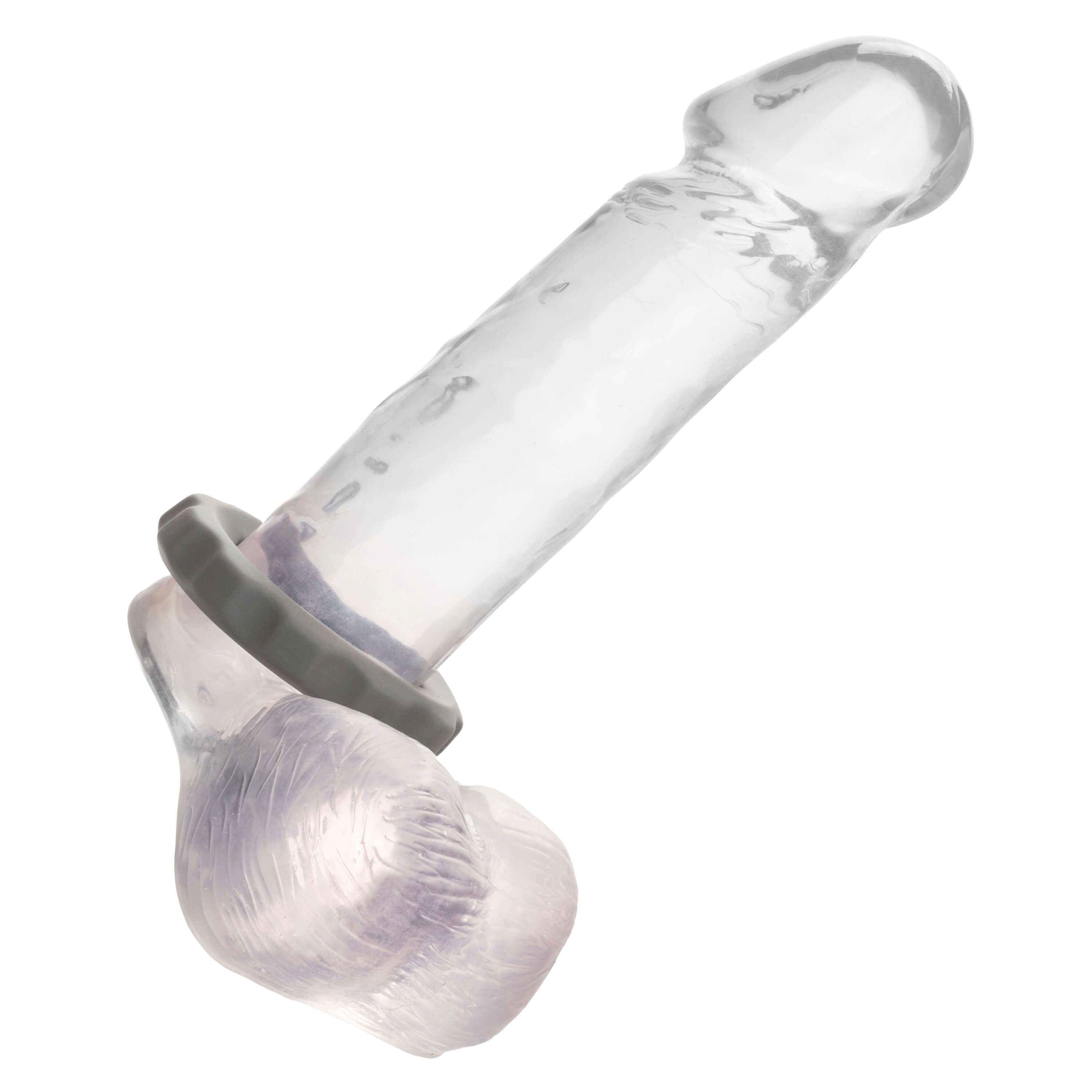 Alpha Liquid Silicone Erect Ring - Gray-6